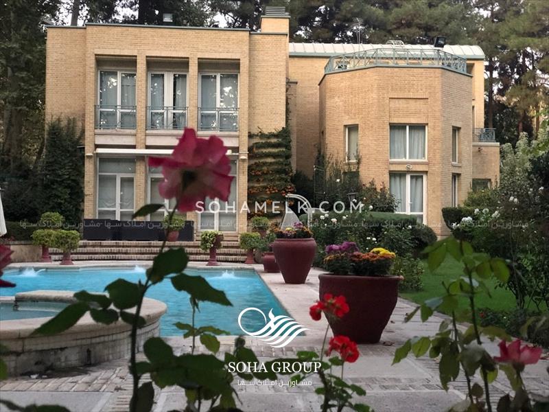باغ ویلای ایرانی در شهر محمدشهر