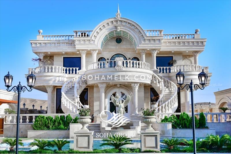 فروش لوکس ترین و زیباترین عمارت در شهرک زعفرانیه جنوب کردان کرج
