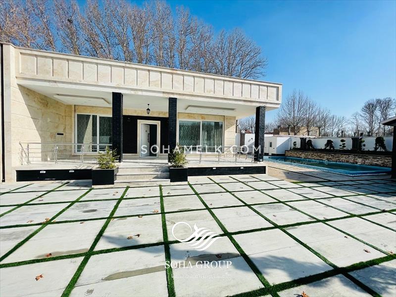 1100 متر باغ ویلا  لوکس و  نوساز در محمدشهر