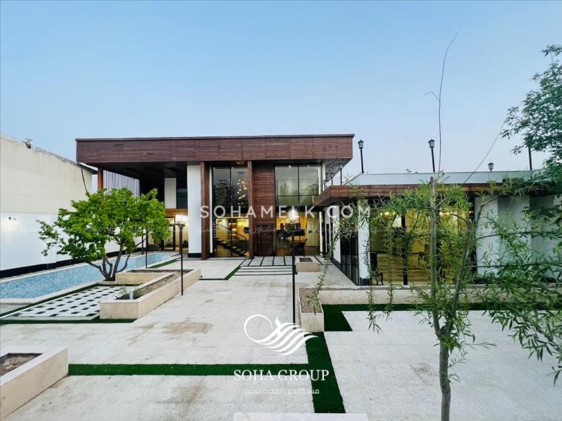 1500متر باغ ویلا فوق العاده مدرن درمنطقه  باغدشت شهریار