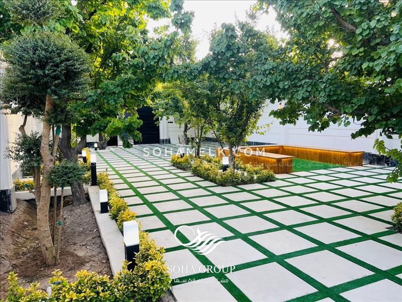 500 متر باغ ویلا مدرن داخل مجموعه ویلایی در لم آباد ملارد 