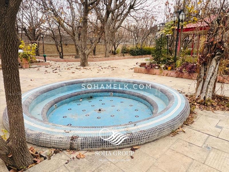 باغ ویلا با طراحی سنتی در دل باغات کردامیر شهریار