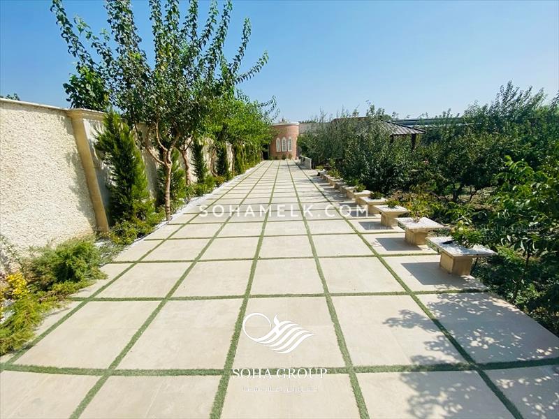 1000 متر باغ ویلا با طراحی مدرن در شهریار منطقه کردامیر