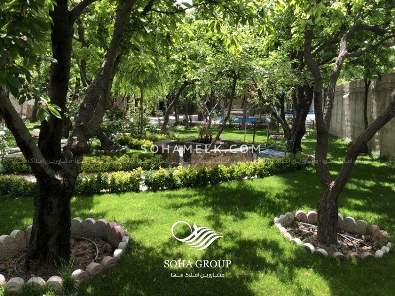 1400 متر باغ ویلا در ابراهیم اباد شهریار