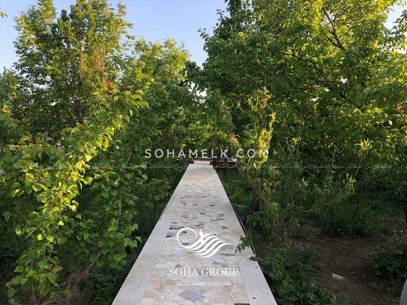 1000 متر باغ ویلایسرسبز در ملارد