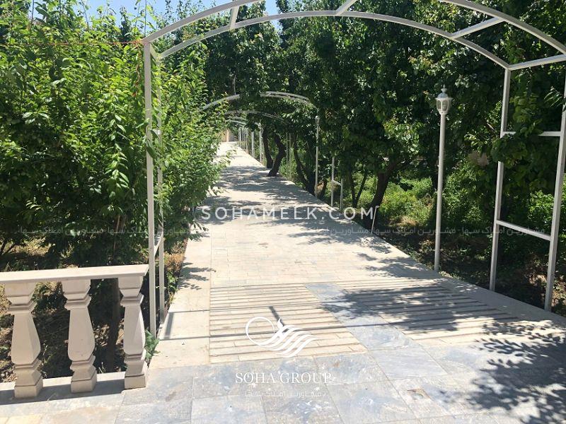 3500 متر باغ ویلا در حوالی شهر شهریار