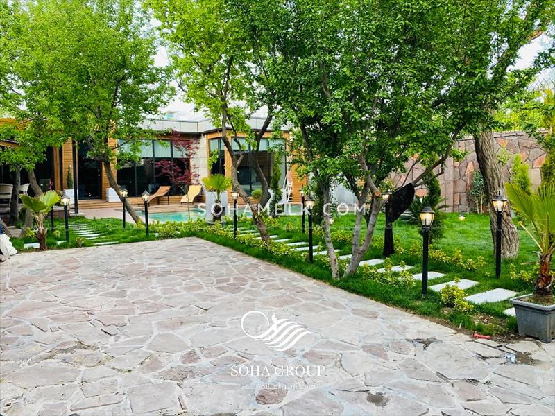 فروش مدرن ترین و زیباترین باغ ویلای نقلی در غرب تهران 
