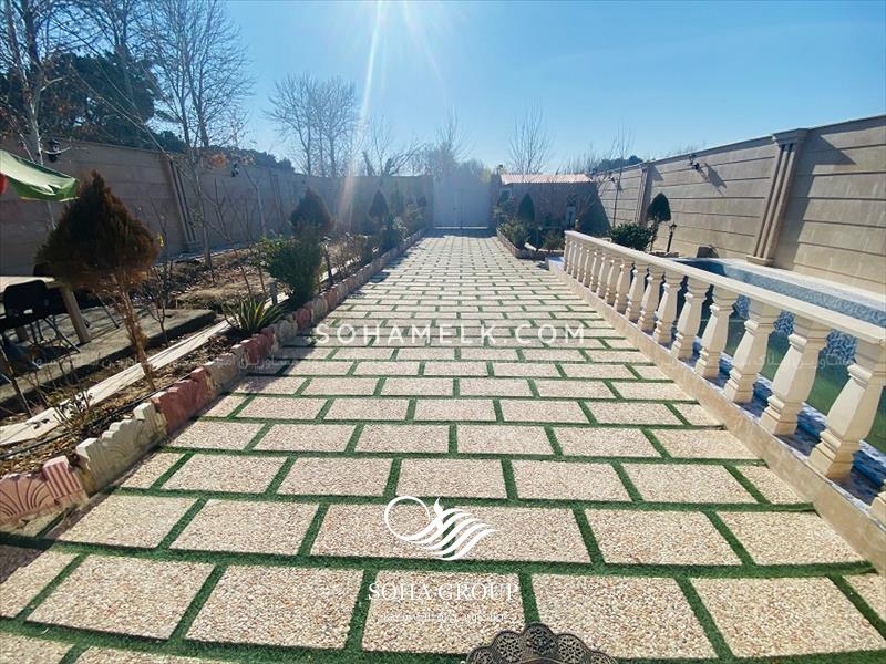 500 متر باغ ویلای نقلی در مهرآذین ملارد 