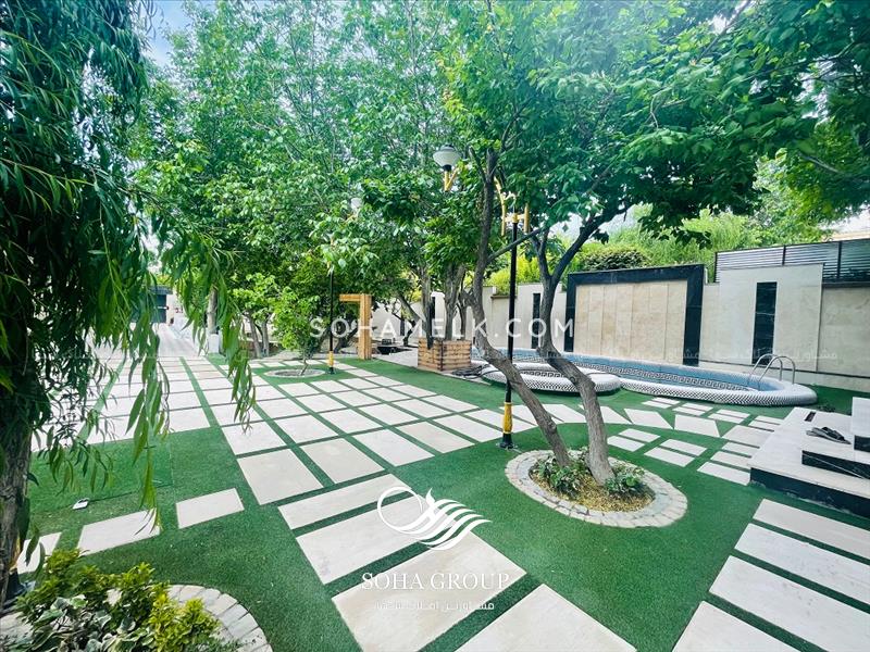 1000 متر باغ ویلای لوکس و زیبا در منطقه ویلایی نشین قشلاق ملارد