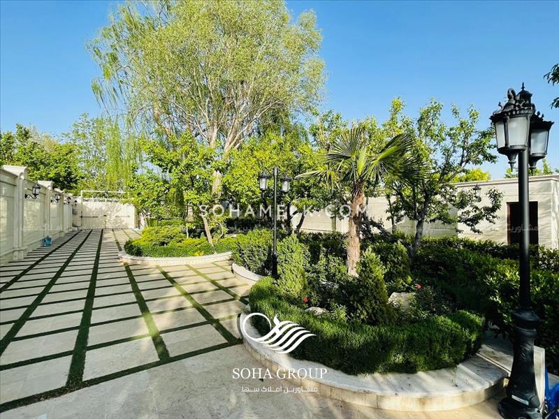 1400متر باغ ویلای فوق العاده زیبا با طراحی  کلاسیک در شهریار