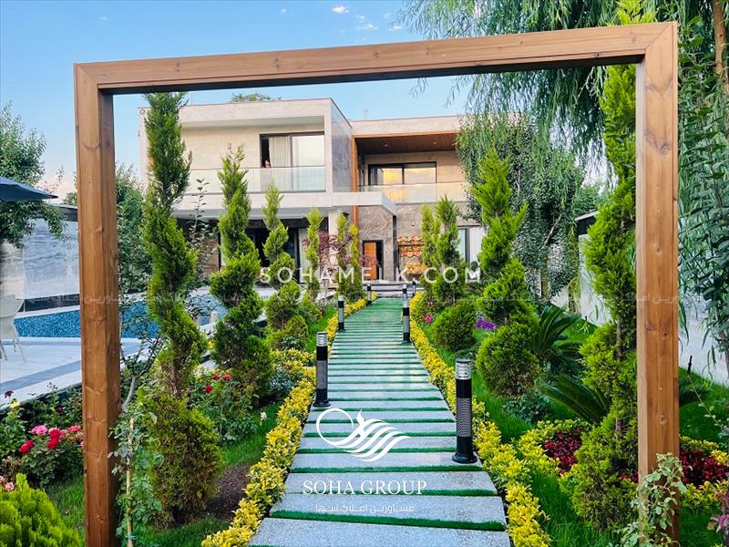 1100متر باغ ویلا سوپرلوکس  در ملارد