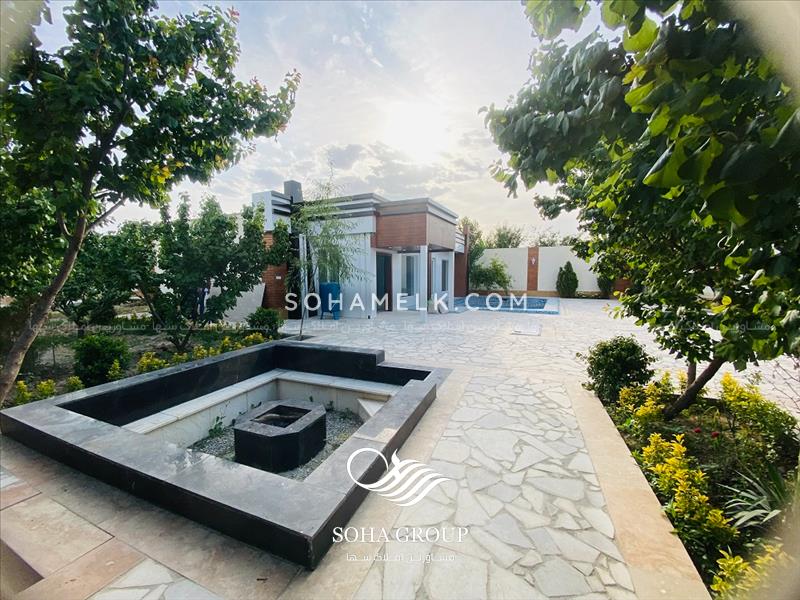1000متر باغ ویلا مدرن در یوسف آباد قوام