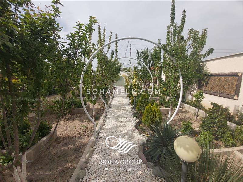 رهن واجاره سالانه 750متر باغ ویلا زیبا در اسفندآباد ملارد