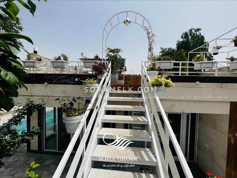 750متر باغ ویلا فوق العاده زیبا با نامه جهاد در لم آباد ملارد