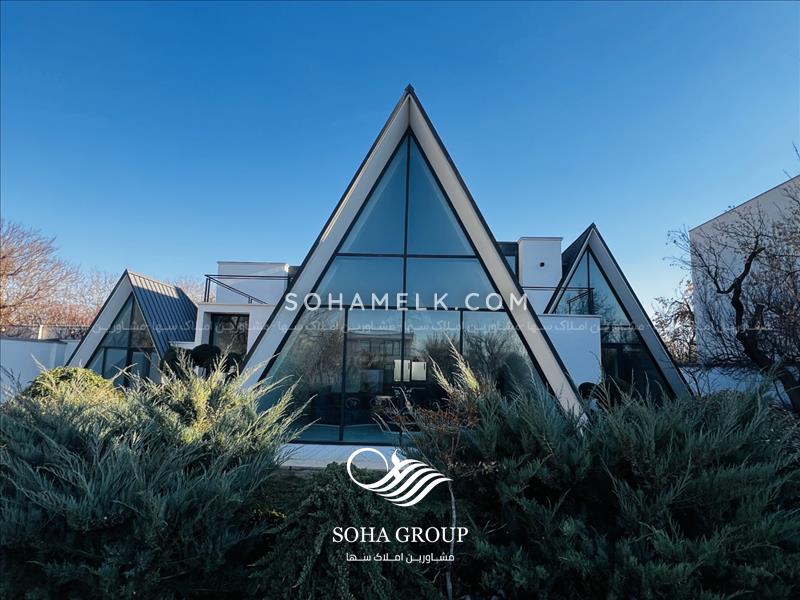 1500 متر باغ ویلا با معماری اروپایی و بسیار لوکس در قلب شهریار