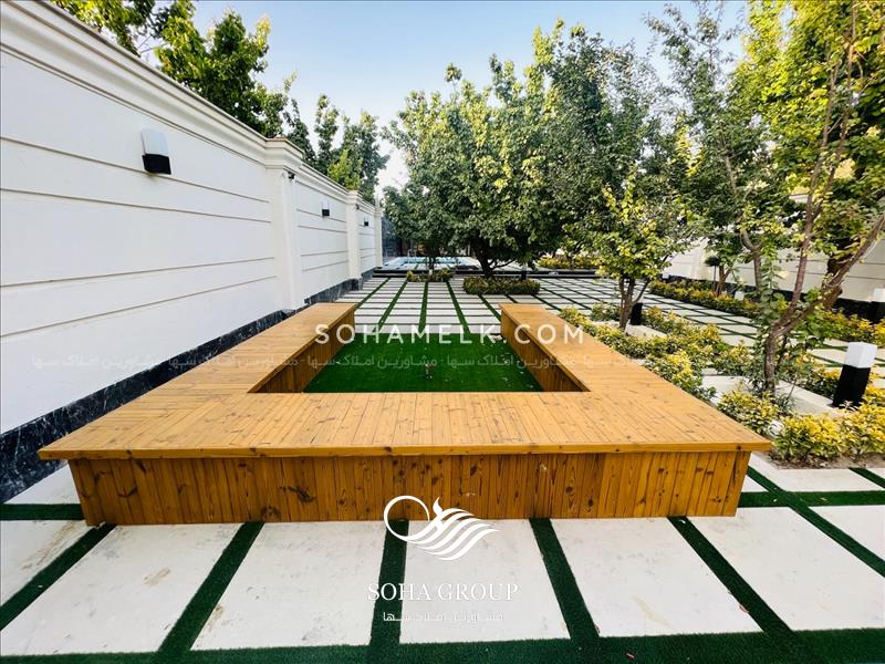 500 متر باغ ویلا مدرن داخل مجموعه ویلایی در لم آباد ملارد 