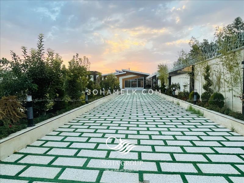 1000 متر باغ ویلا لوکس با نامه جهاد در منطقه صفادشت