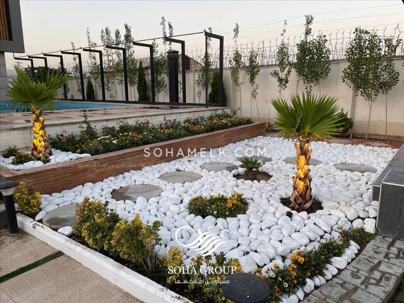1000 متر باغ ویلا مدرن و لاکچری در شهرک زعفرانیه جنوب کردان کرج
