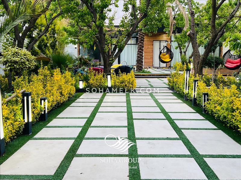 600 متر باغ ویلای لوکس و زیبا در لم آباد ملارد 