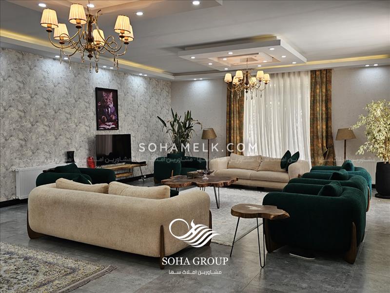 2500 متر باغ ویلای فوق‌العاده در قلب شهریار