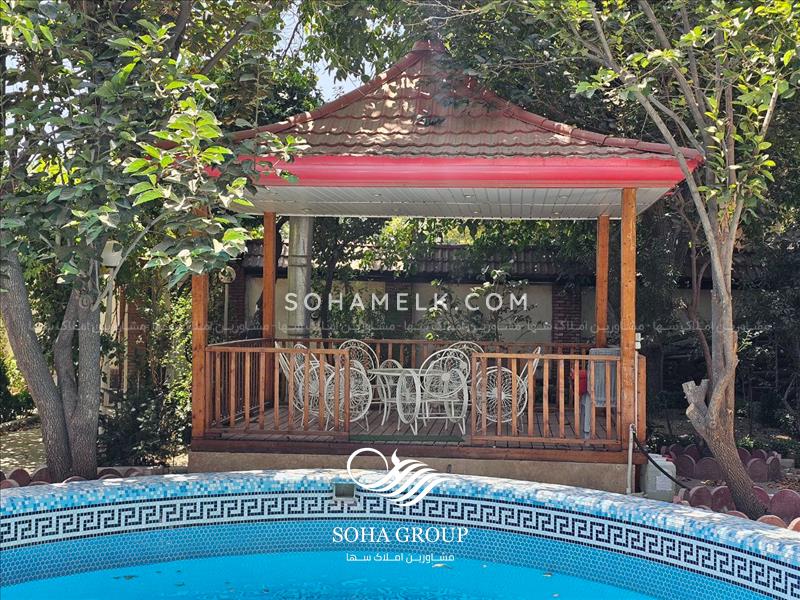 1200 متر باغ ویلای زیبا در شهرک والفجر شهریار