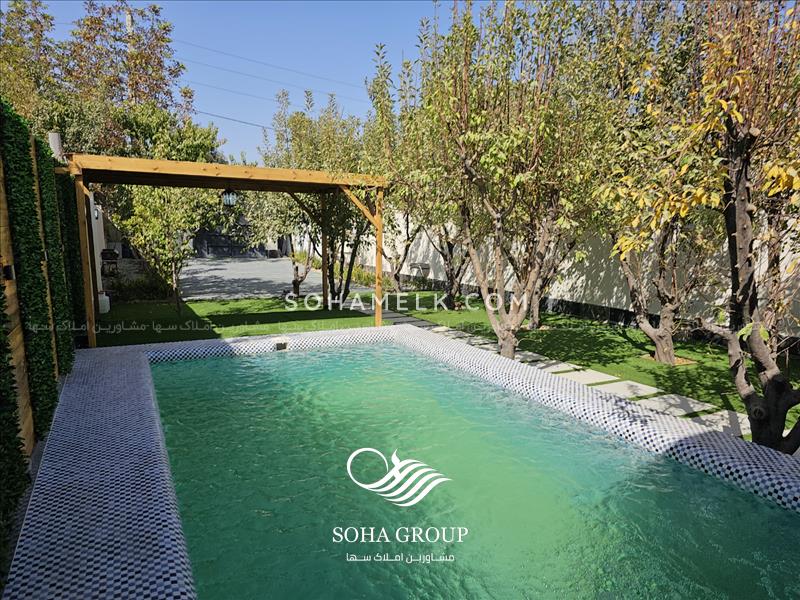 400 متر باغ ویلای نقلی و بسیار زیبا در محدوده اسفند آباد ملارد