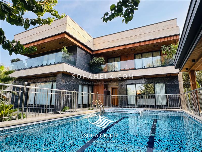 1500 متر باغ ویلای فوق العاده لوکس در شهرک ملارد ویلای شمالی