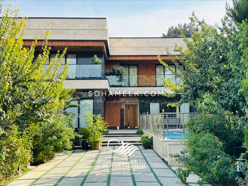 1500 متر باغ ویلای فوق العاده لوکس در شهرک ملارد ویلای شمالی
