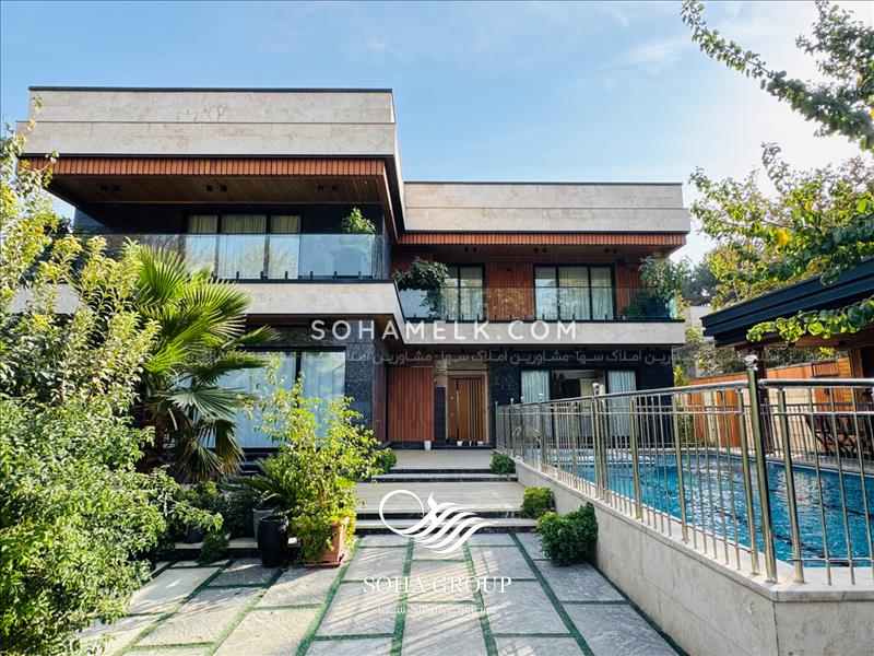 1500 متر باغ ویلای فوق العاده لوکس در شهرک ملارد ویلای شمالی