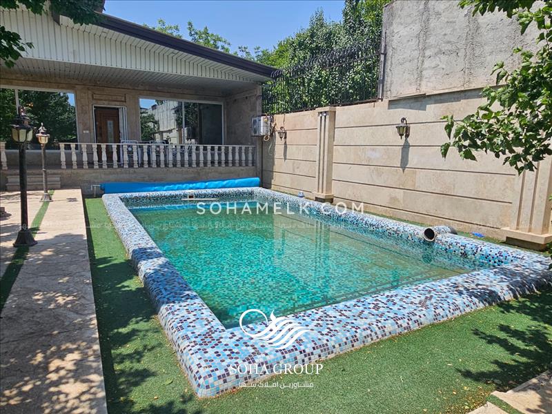 500 متر باغ ویلا با نامه از جهاد کشاورزی در منطقه ملارد ویلای جنوبی