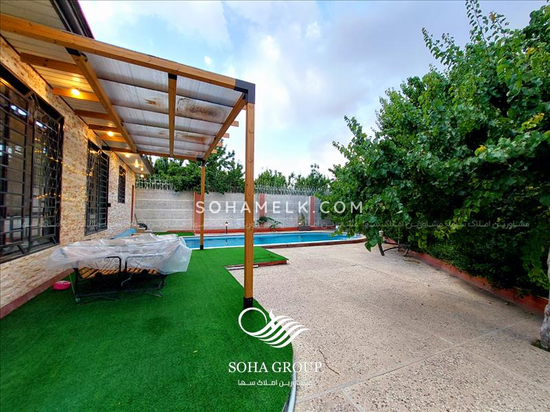 850 متر باغ ویلا برای سکونت دائم در منطقه قشلاق ملارد