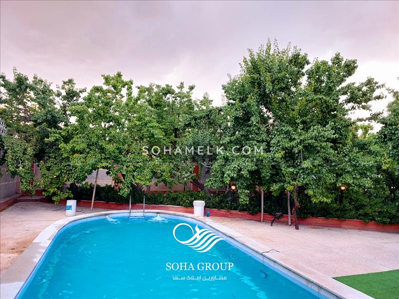 850 متر باغ ویلا برای سکونت دائم در منطقه قشلاق ملارد