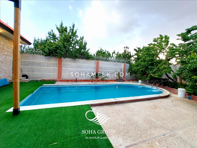 850 متر باغ ویلا برای سکونت دائم در منطقه قشلاق ملارد