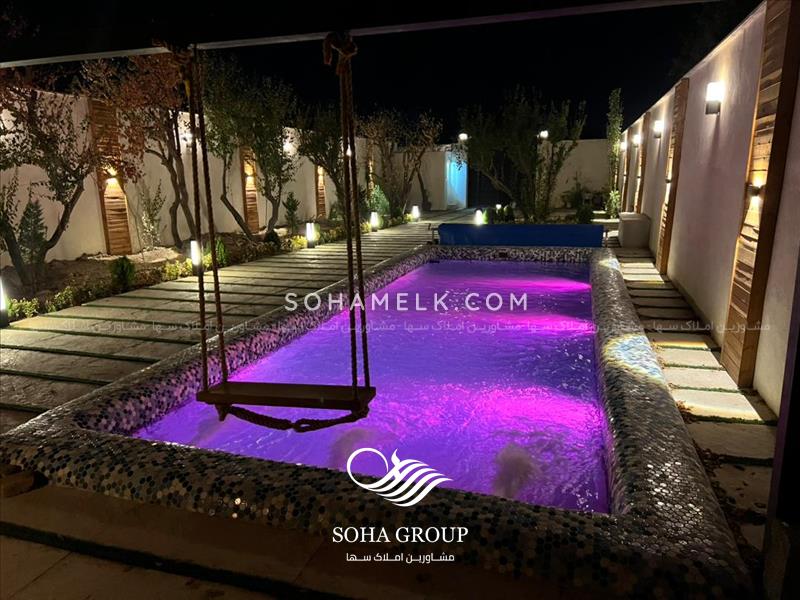 500 متر باغ ویلای مدرن در منطقه مهرچین ملارد