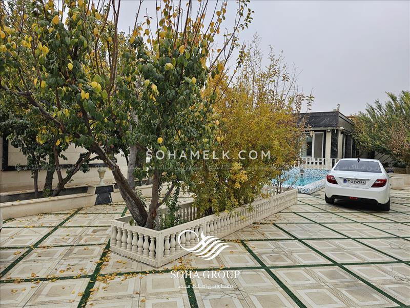 600 متر باغ ویلای زیبا در منطقه خوشنام ملارد