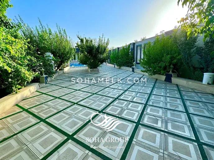 600 متر باغ ویلای زیبا در منطقه خوشنام ملارد