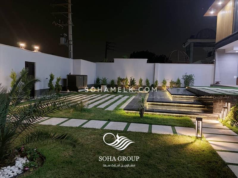 950 متر باغ ویلا با طراحی بسیار جذاب در منطقه کردامیر شهریار