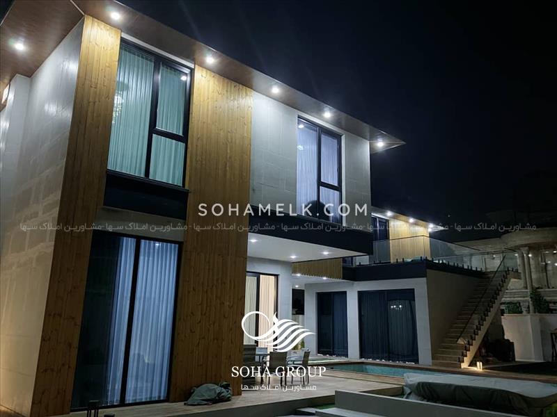 950 متر باغ ویلا با طراحی بسیار جذاب در منطقه کردامیر شهریار