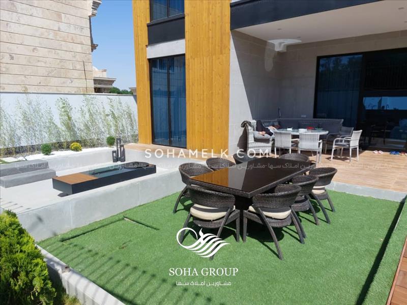 950 متر باغ ویلا با طراحی بسیار جذاب در منطقه کردامیر شهریار