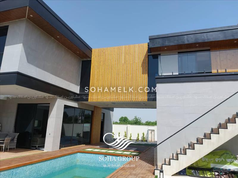 950 متر باغ ویلا با طراحی بسیار جذاب در منطقه کردامیر شهریار