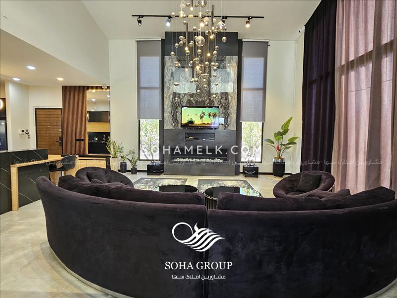 1500 متر باغ ویلای مدرن در منطقه باغدشت شهریار