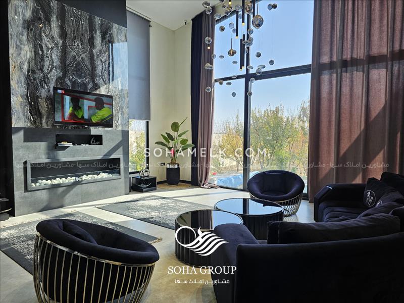 1500 متر باغ ویلای مدرن در منطقه باغدشت شهریار