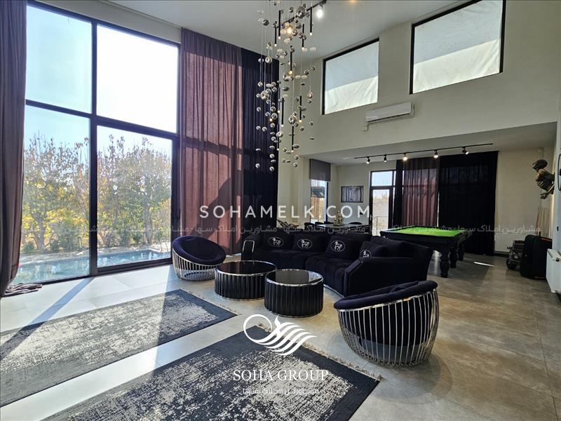 1500 متر باغ ویلای مدرن در منطقه باغدشت شهریار