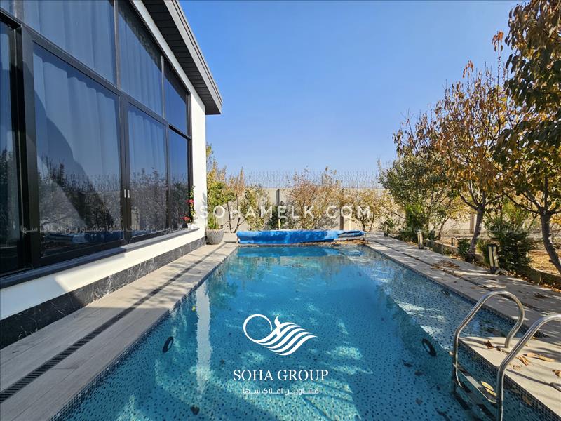 1500 متر باغ ویلای مدرن در منطقه باغدشت شهریار