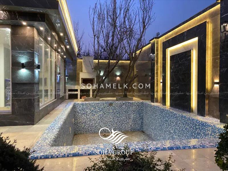 300 متر باغ ویلای نقلی در دهکده ویلایی کردزار شهریار