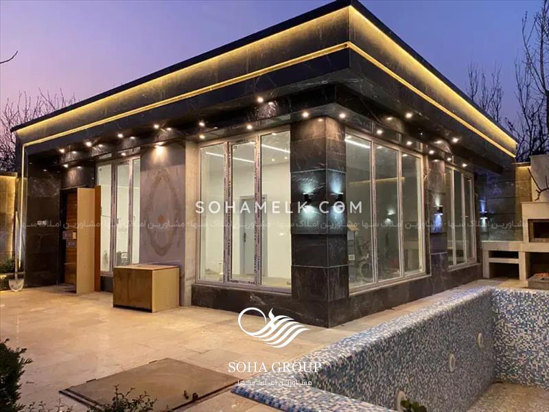 300 متر باغ ویلای نقلی در دهکده ویلایی کردزار شهریار