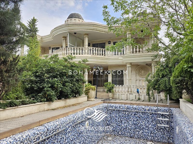 600 متر باغ‌ویلای کلاسیک در شهرک تیسفون شهریار