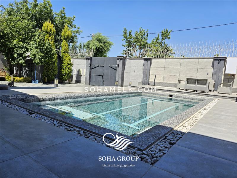 500 متر باغ ویلای مدرن و زیبا در کردامیر شهریار