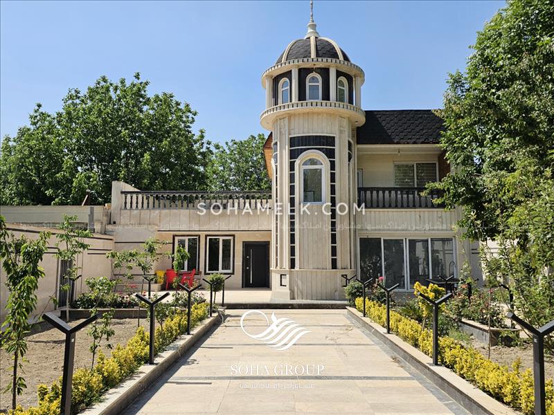 500 متر باغ‌ویلا با نمای جذاب در بهترین لوکیشن لم‌آباد ملارد