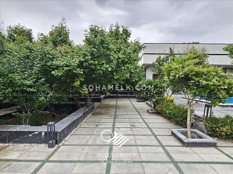 550 متر باغ‌ویلای مدرن در منطقه خوشنام ملارد
